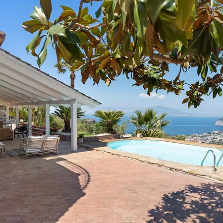 Willa Giu Giu Vista Mare Con Piscina A