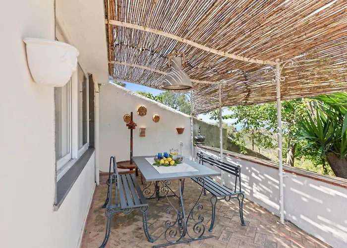 Giu Giu Vista Mare Con Piscina A Βίλα Σορέντο