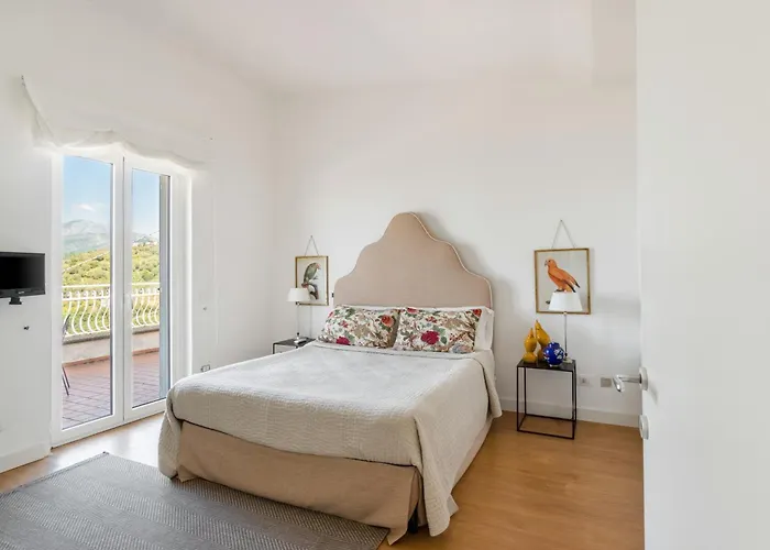 Βίλα Giu Giu Vista Mare Con Piscina A Σορέντο