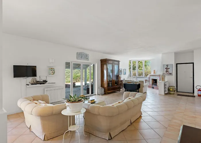 Villa Giu Giu Vista Mare Con Piscina A Sorrento